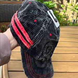 Free People Black and Red Hat